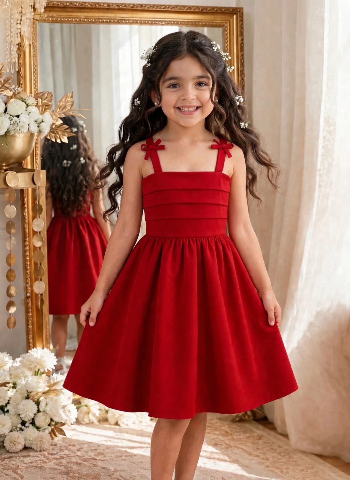Robe Mira — Rouge